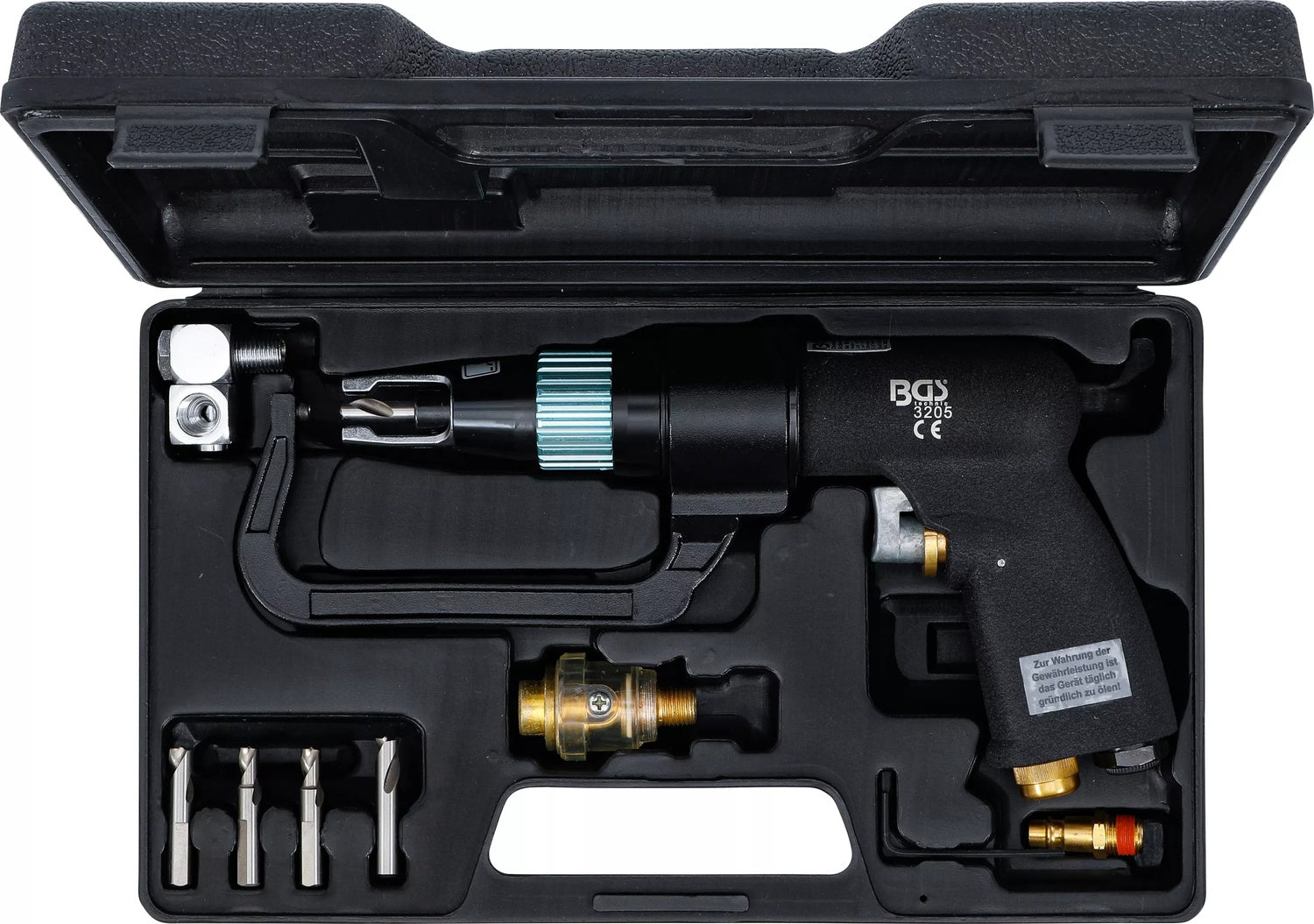 BGS 3205 Druckluft Schweisspunkt Fräser mit Führungshebel