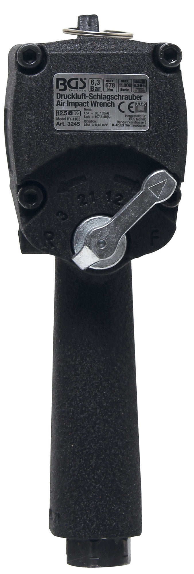 BGS 3245 Druckluft Schlagschrauber 12,5mm (1/2") 678Nm