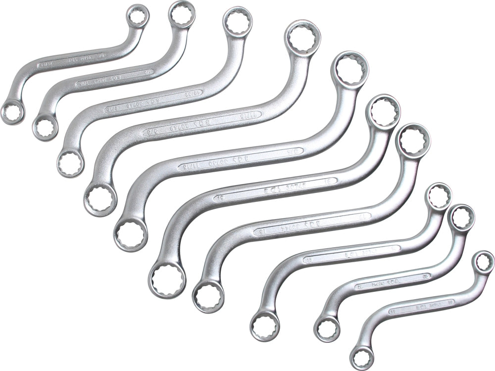 BGS 32500 Satz Ringmaulschlüssel Zollgrößen metrisch 50 teilig