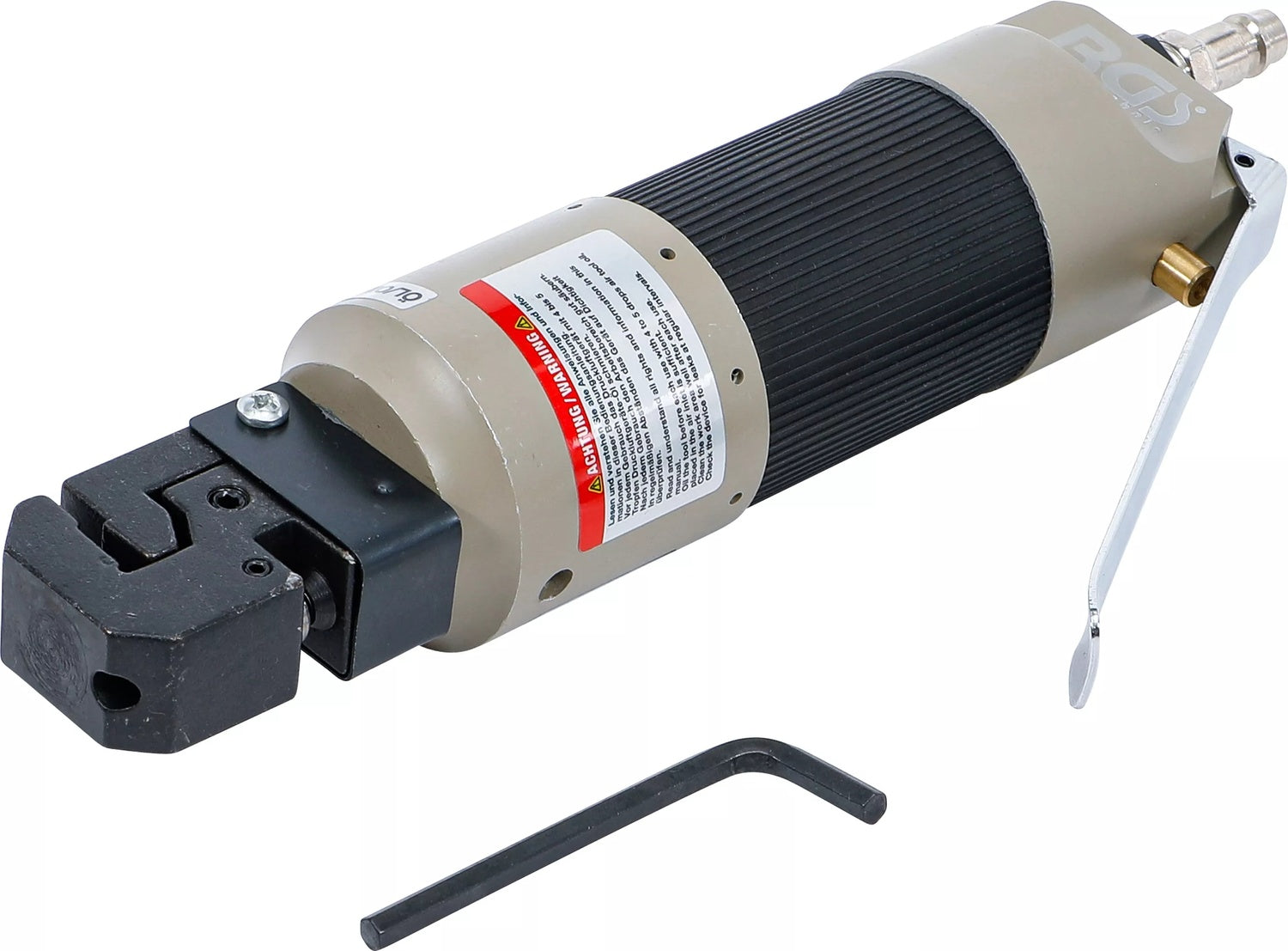 BGS 3255 Druckluft Loch- und Absetzzange (Lochzange + Absetzzange in einem Gerät)