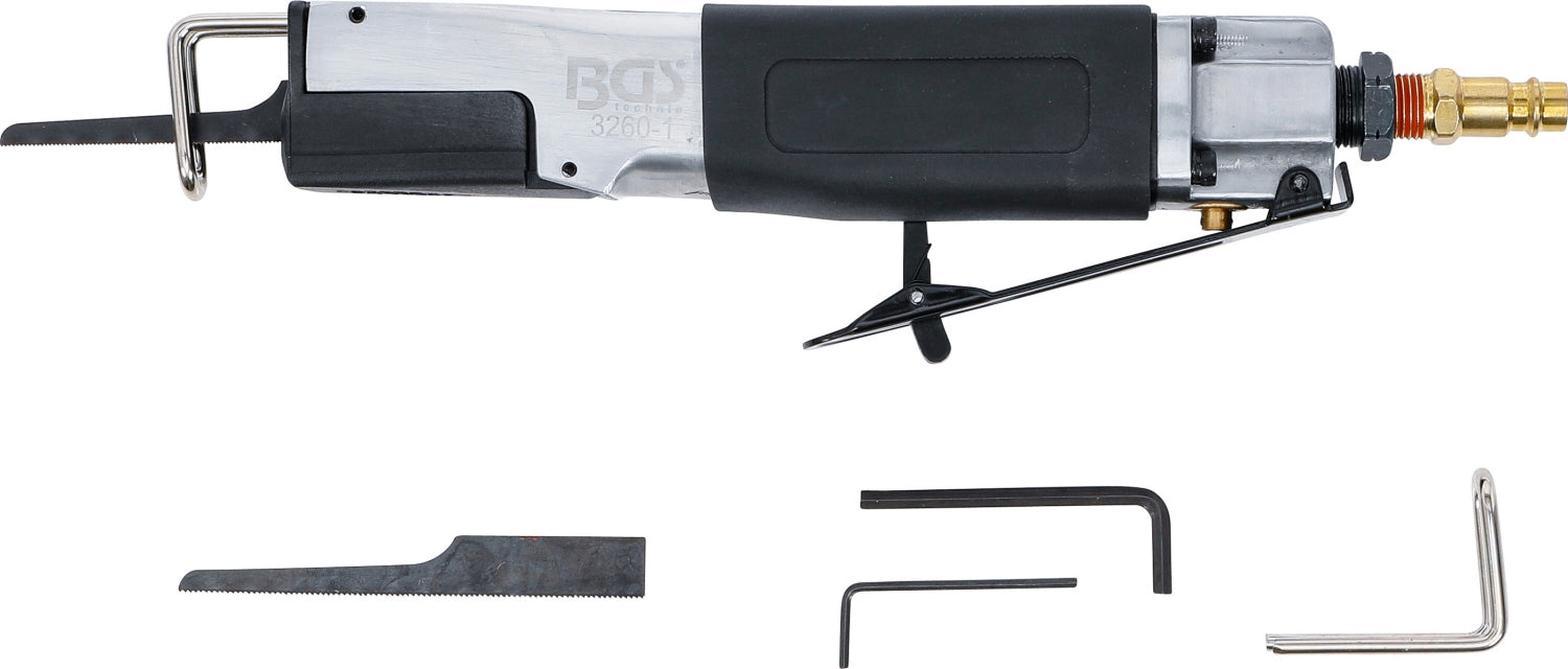 BGS 3260-1 Druckluft Karosserie Stichsäge inklusive 2 Sägeblättern