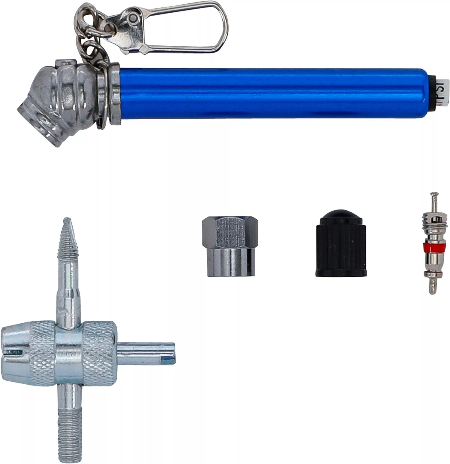 BGS 3272 Reparatursatz für Reifenventile mit 4 Ventileinsätzen 14 teilig