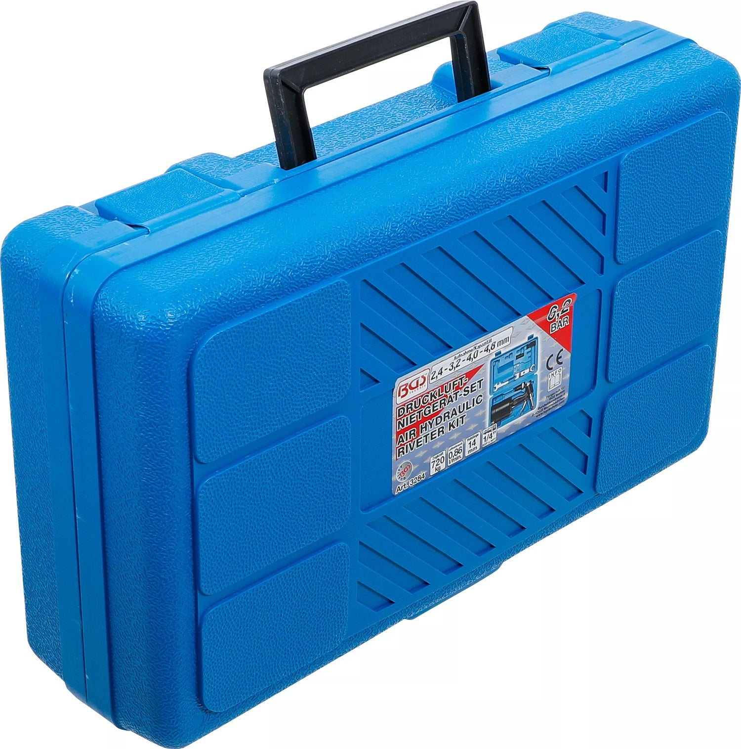 BGS 3284 Druckluft Nietpistole für Blindnieten im Koffer