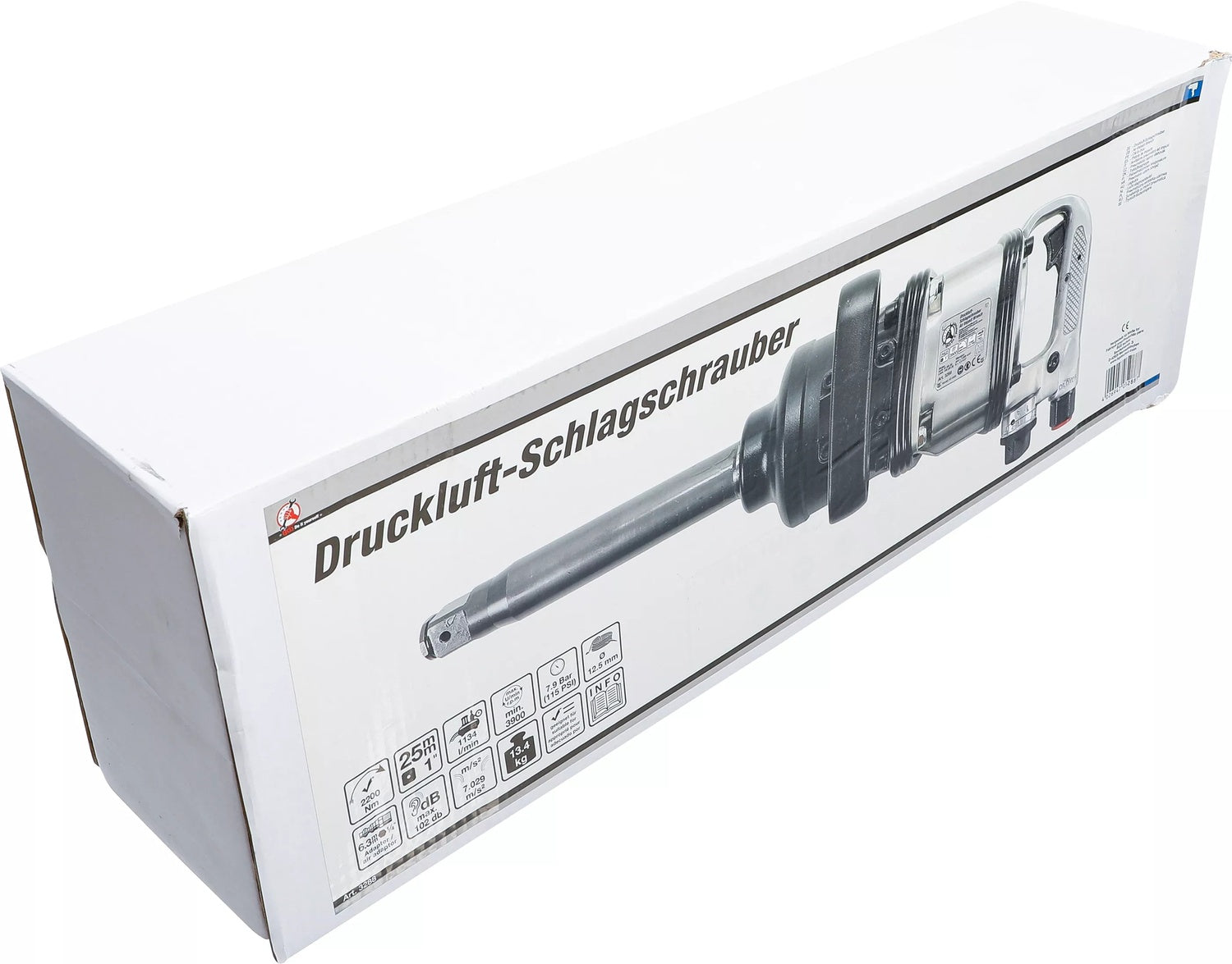 BGS DIY 3288 Druckluft Schlagschrauber 25mm (1") 2200 Nm