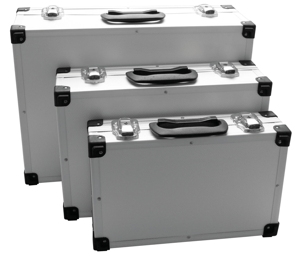 BGS 3307 Satz Koffer aus Aluminium 3 teiliges Set
