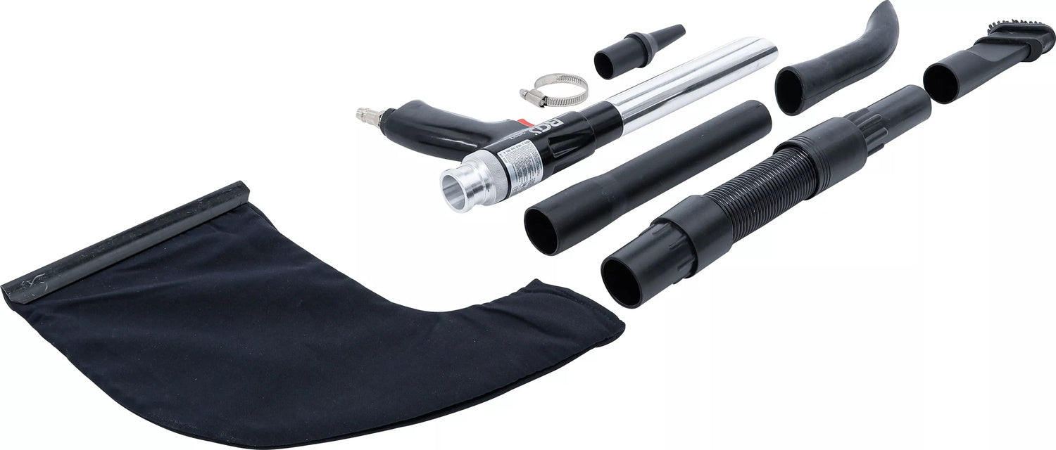 BGS 3337 Druckluft Saugpistole Blaspistole umschaltbar 8 teilig