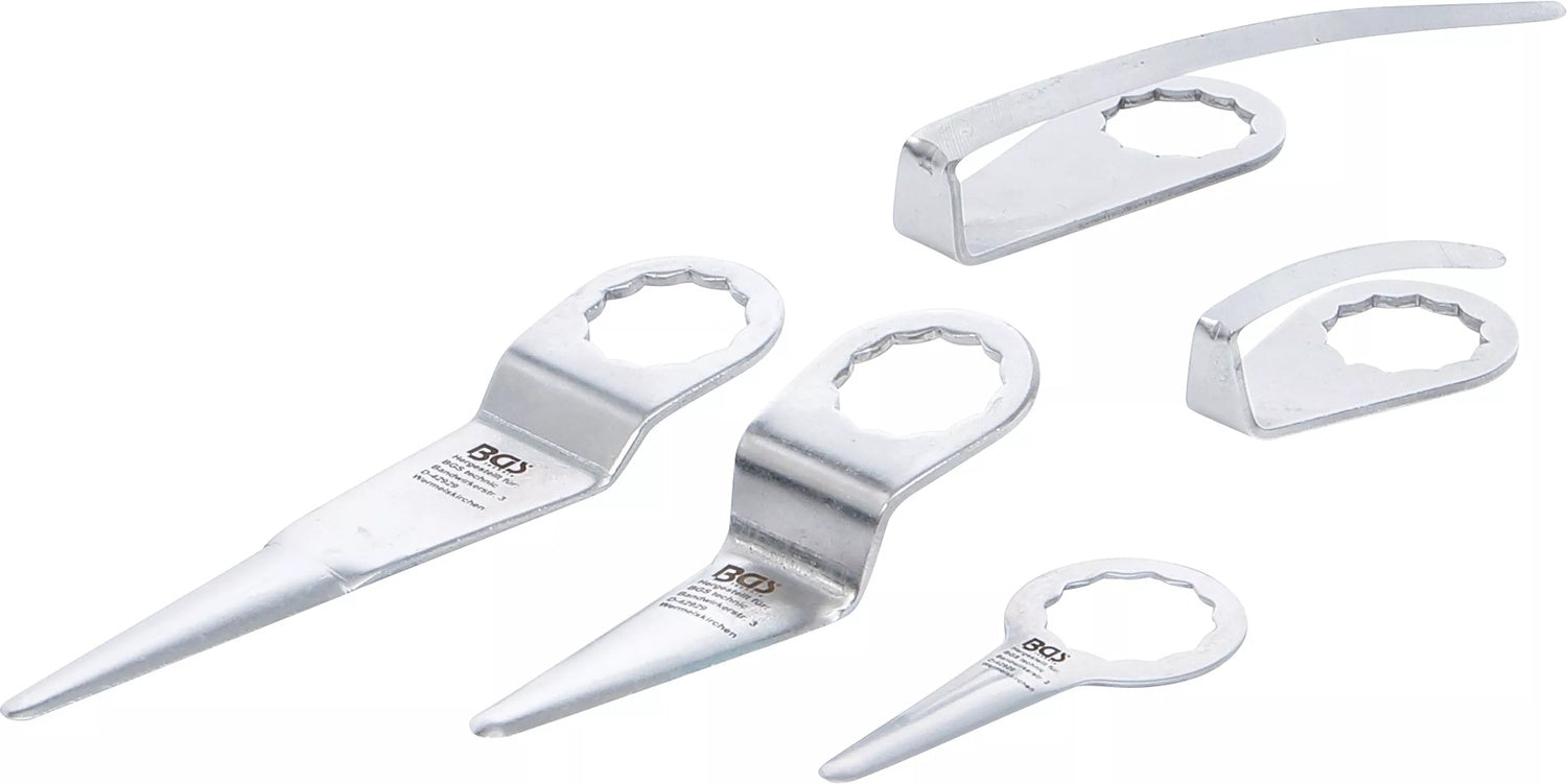 BGS 3338 Schneidmesserset für Druckluft Ausglaser 3218 9291 SW 19mm 5 teilig