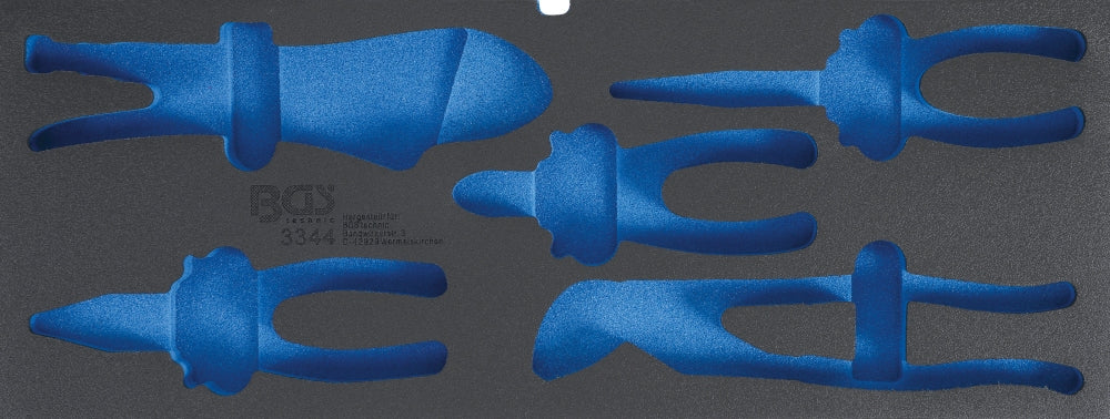 BGS 3344-1 Werkzeugeinlage Schaumeinlage leer für Art. 3312 & 3318