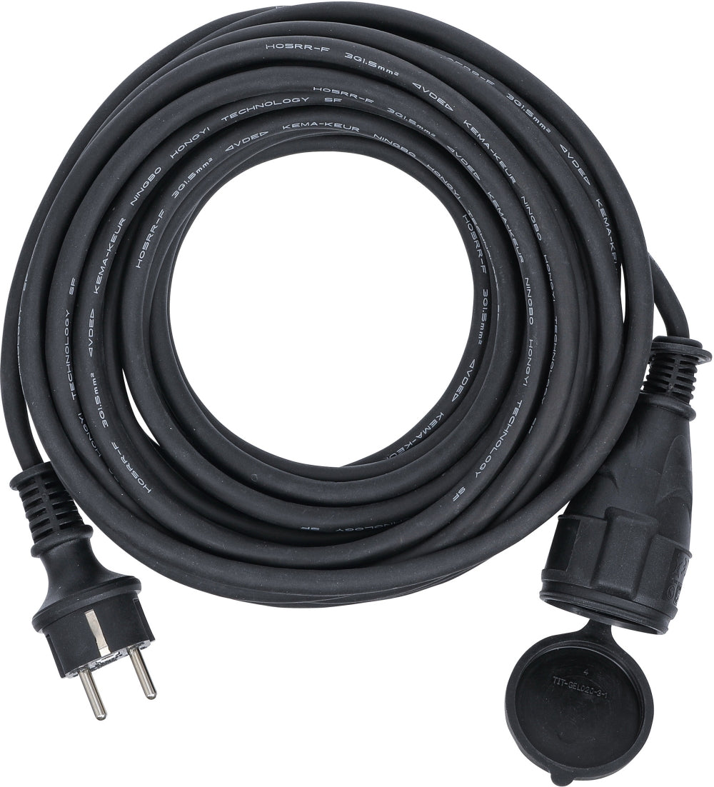 BGS 3364 Kabel Verlängerungskabel 10m Länge 3 x 1,5mm² IP 44