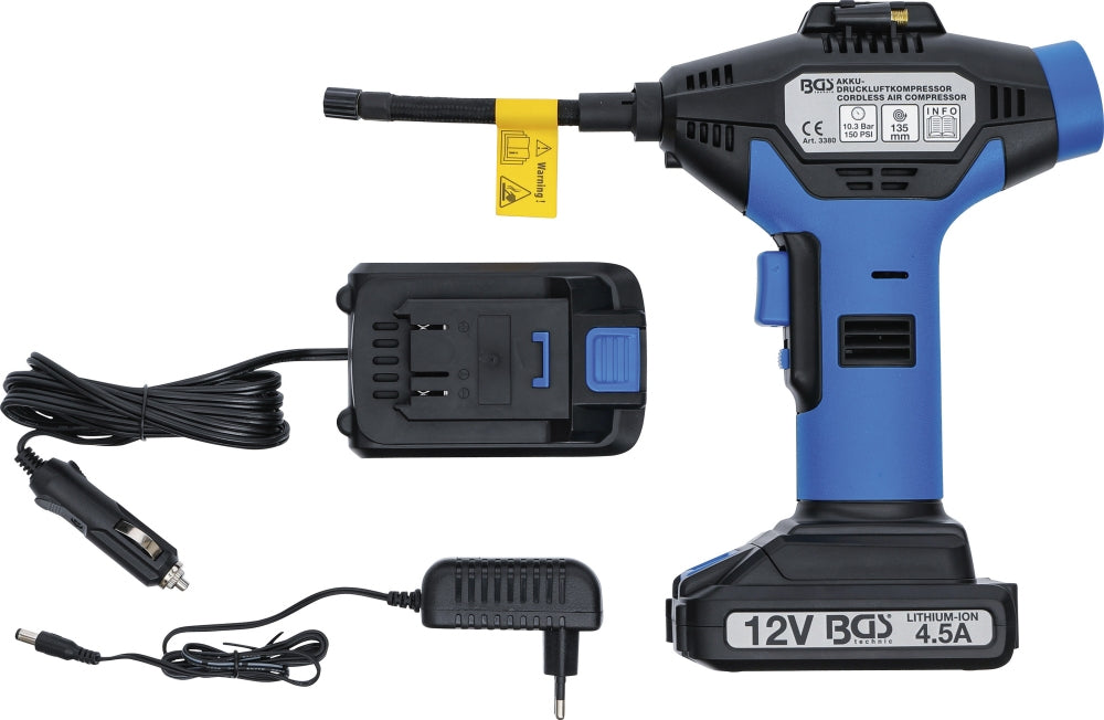 BGS 3380 Akku Druckluft Kompressor