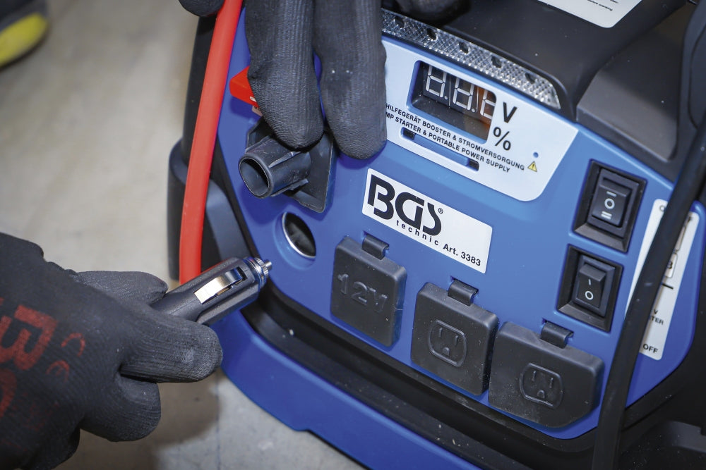 BGS 3383 Multifunktions Starthilfegerät & Mobile Stromversorgung 5-in-1 18Ah