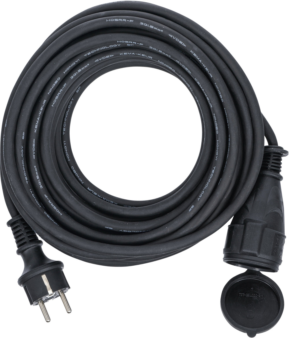 BGS 3385 Kabel Verlängerungskabel 20m Länge 3 x 1,5mm² IP 44