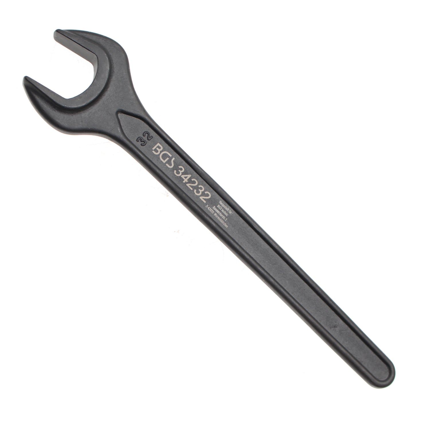 BGS 34232 Einmaulschlüssel 32mm warm geschmiedet