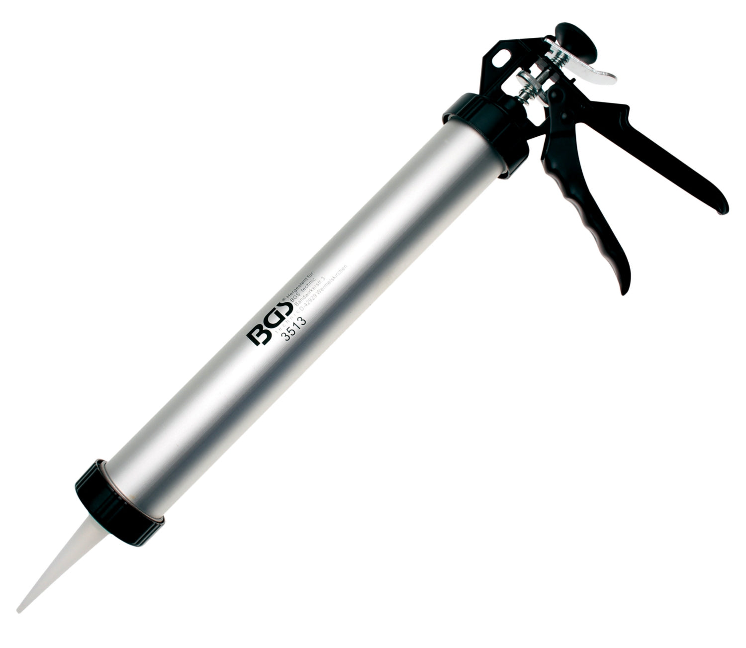 BGS 3513 Kartuschenpresse Kartuschenpistole Aluminiumgehäuse für 600ml Kartuschen