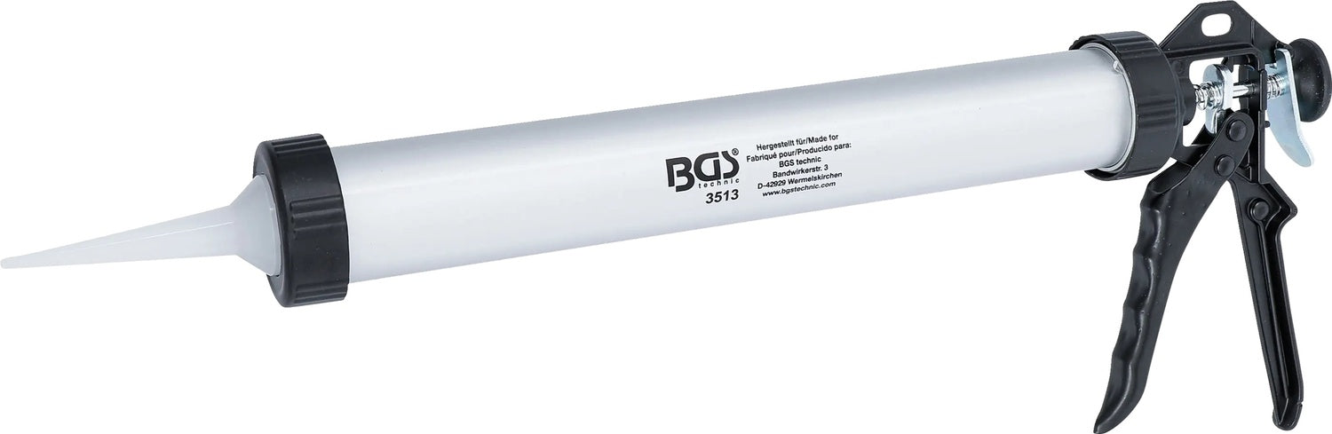 BGS 3513 Kartuschenpresse Kartuschenpistole Aluminiumgehäuse für 600ml Kartuschen
