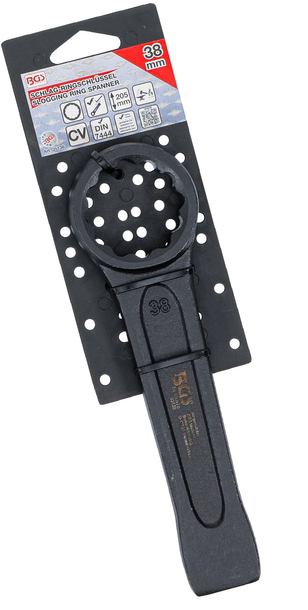 BGS 35138 Ring-Schlagschlüssel 38mm Profil Zwölfkant