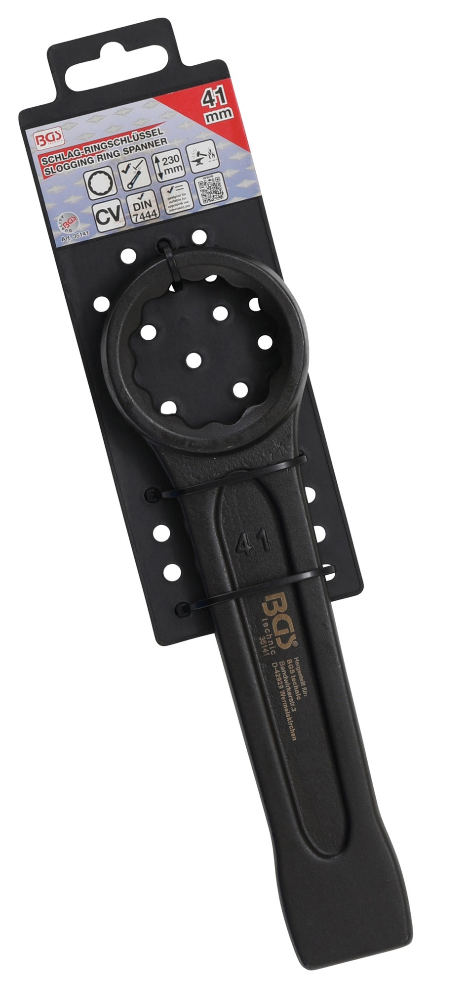 BGS 35141 Ring-Schlagschlüssel 41mm Profil Zwölfkant