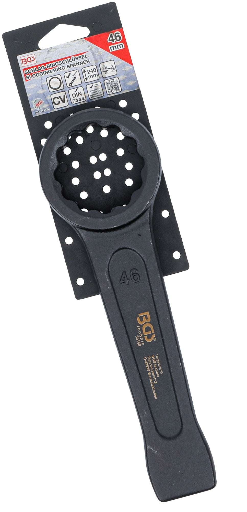 BGS 35146 Ring-Schlagschlüssel 46mm Profil Zwölfkant