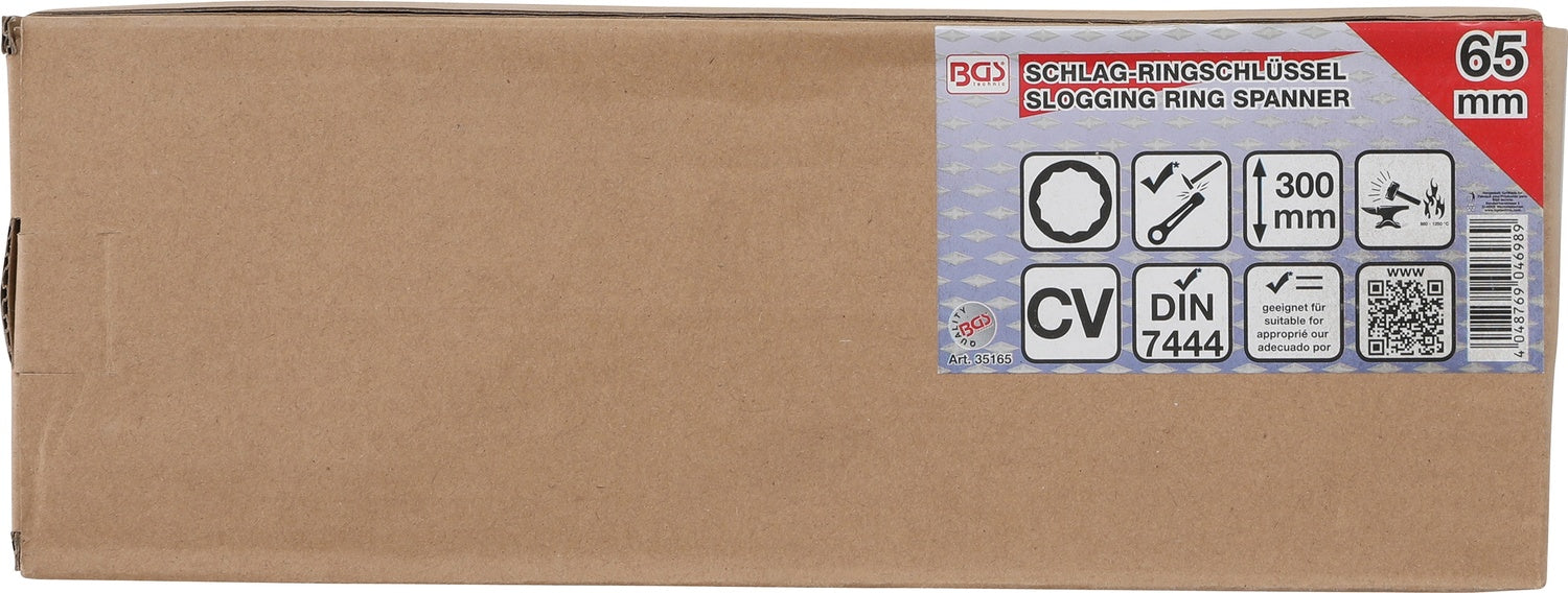 BGS 35165 Ring-Schlagschlüssel 65mm Profil Zwölfkant