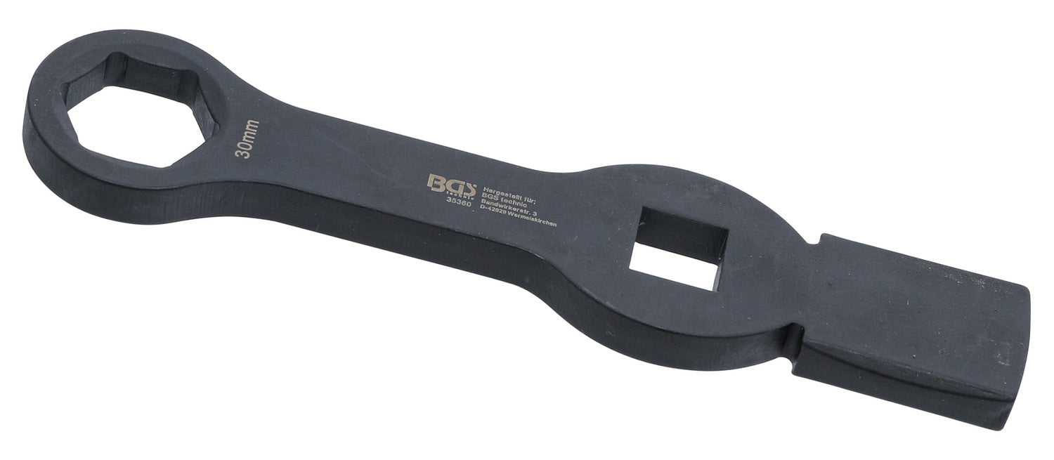 BGS 35360 Schlag-Ringschlüssel Sechskant mit 2 Schlagflächen SW 30mm
