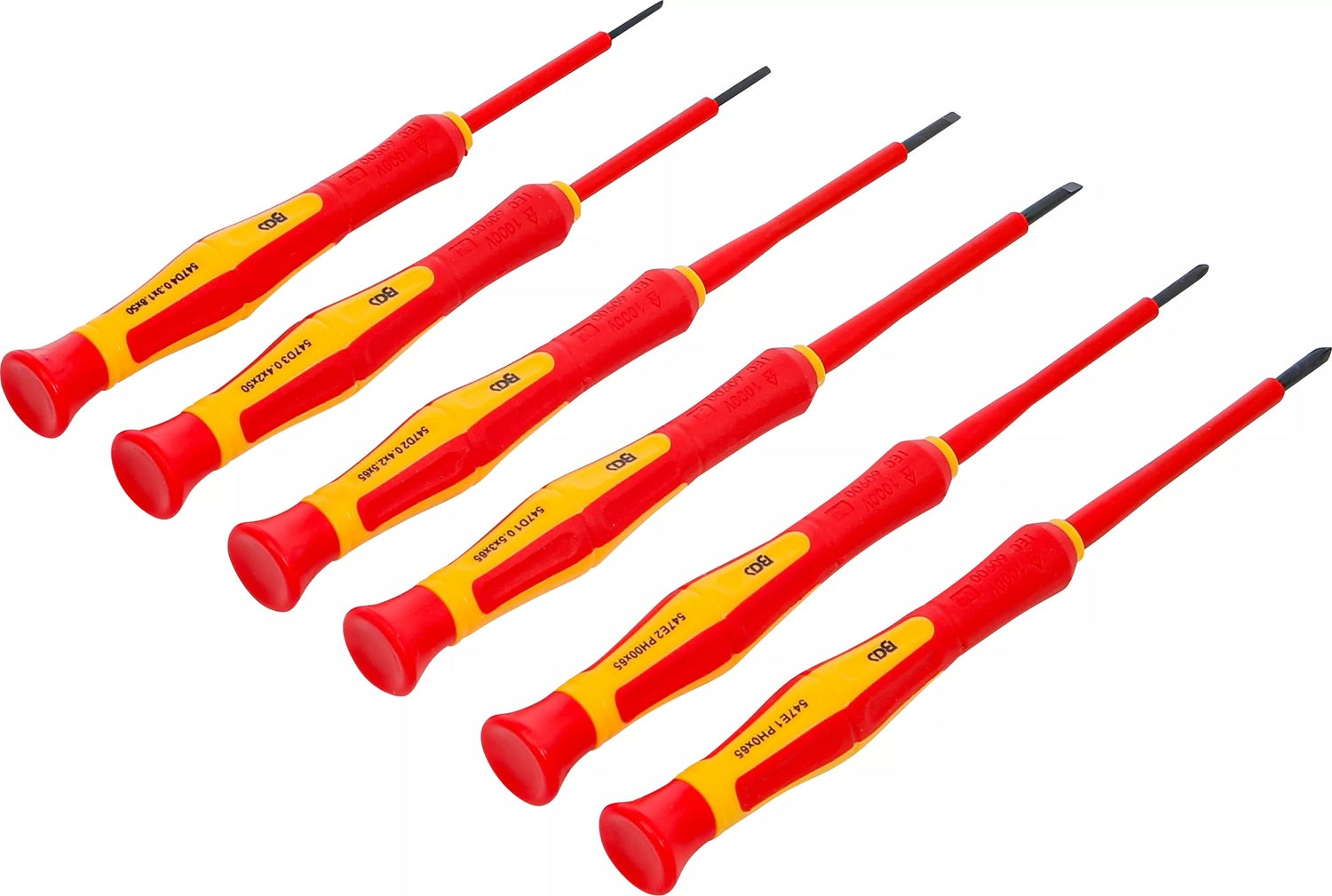 BGS 35833 Satz VDE Präzisions Schraubendreher 6 teilig Schraubenzieher