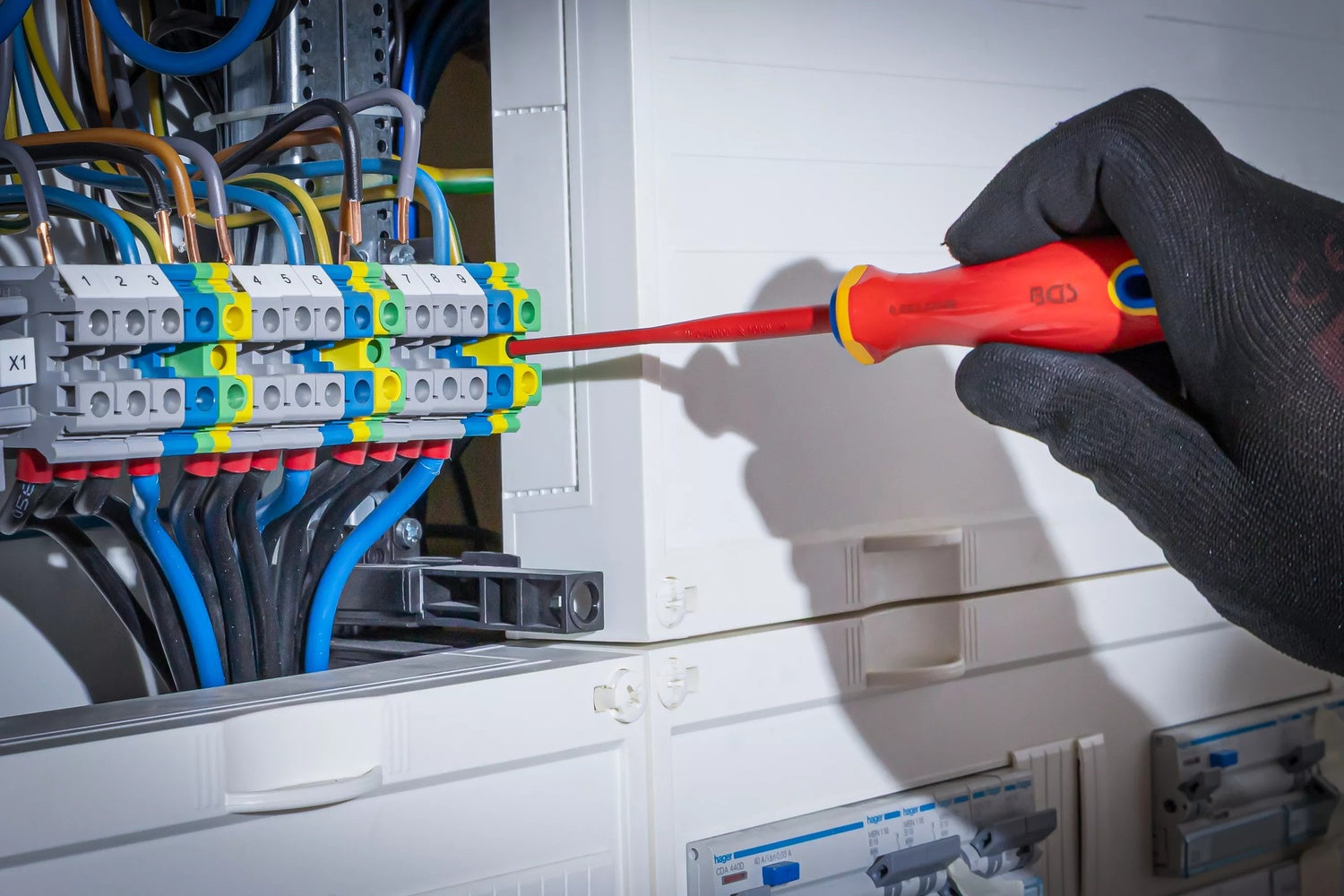 BGS 35850 Satz VDE Schraubendreher extra dünne Spitze 6 teilig