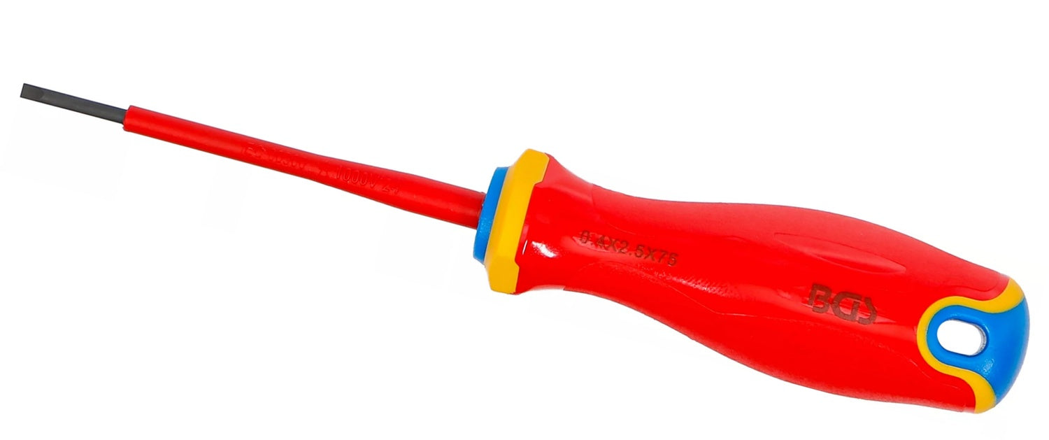 BGS 35852 VDE Schraubendreher extra dünne Spitze Schlitz 2,5mm