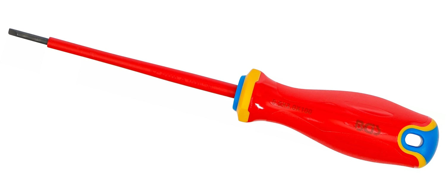 BGS 35853 VDE Schraubendreher extra dünne Spitze Schlitz 3,0mm