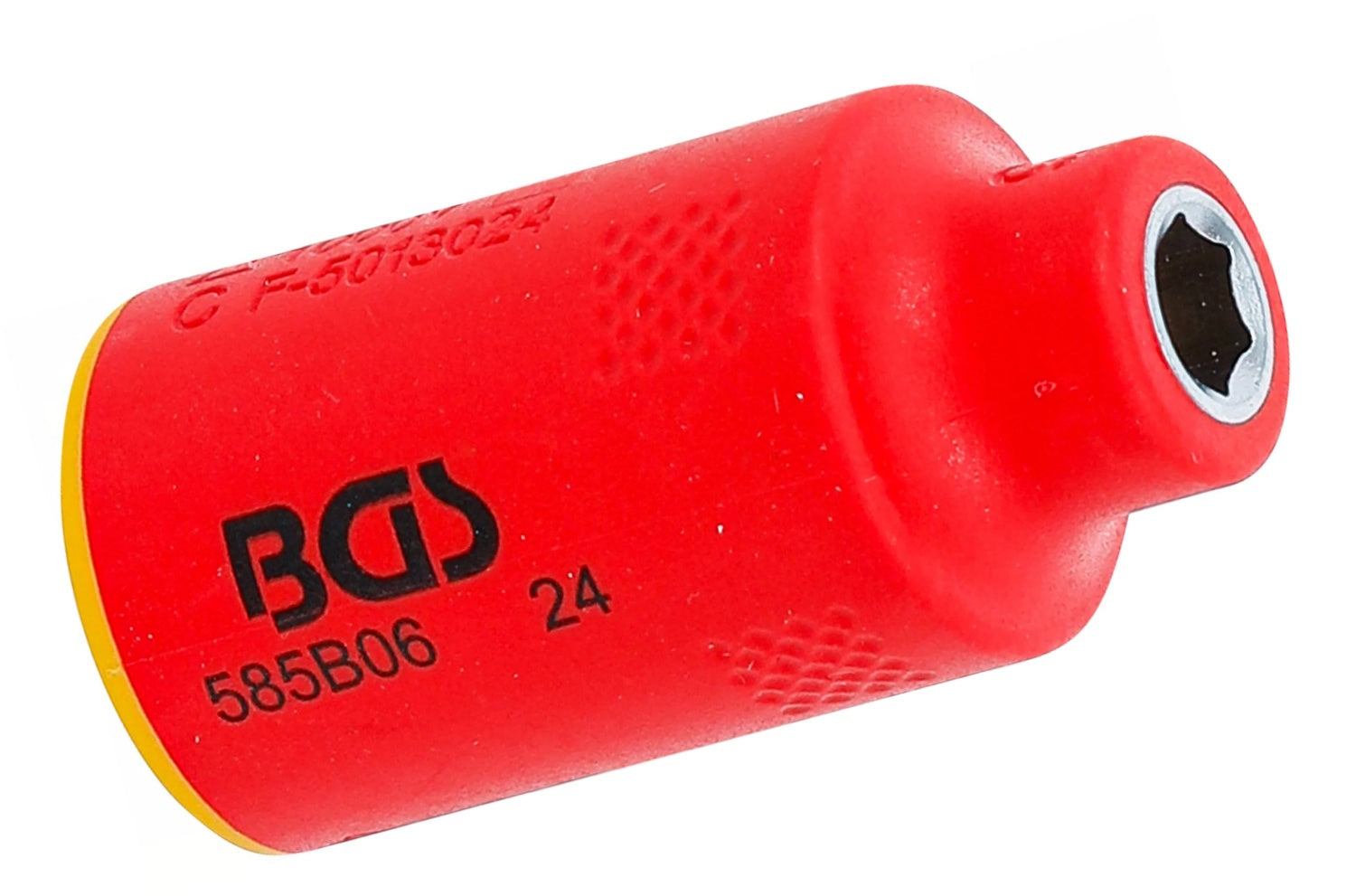 BGS 35868 VDE Steckschlüsseleinsatz Sechskant 10mm (3/8") SW 6mm
