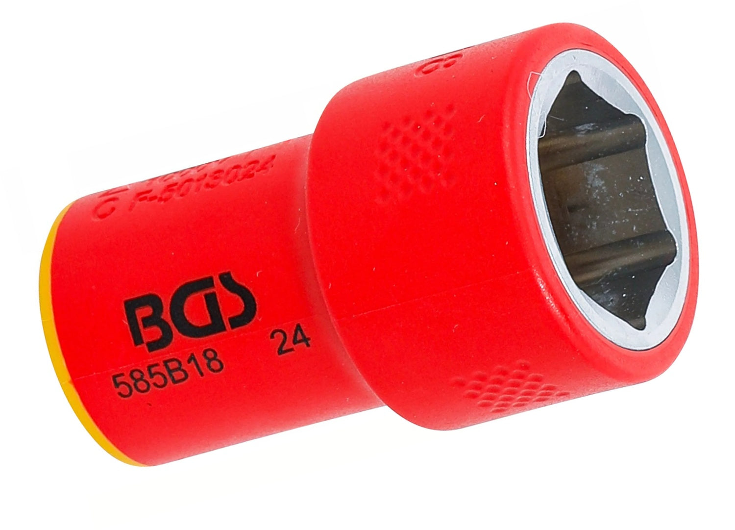 BGS 35878 VDE Steckschlüsseleinsatz Sechskant 10mm (3/8") SW 18mm