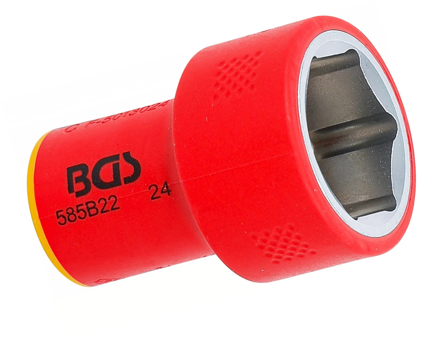 BGS 35881 VDE Steckschlüsseleinsatz Sechskant 10mm (3/8") SW 22mm