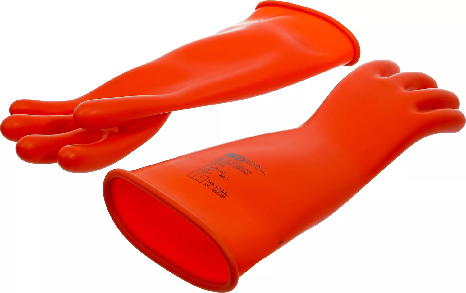 BGS 35890 Paar Elektriker Schutzhandschuhe mit Naturlatex Schutzisolierung Größe 9 (L)