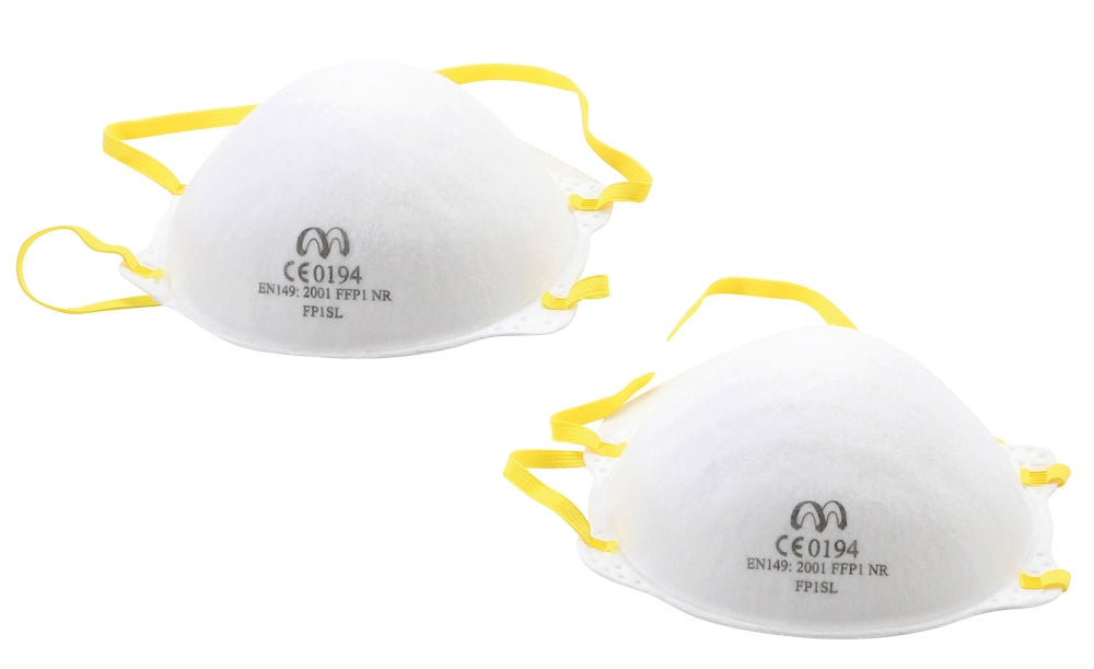 BGS 3620 Atemschutzmaske 2er Set nach EN 149:2001 FFP1