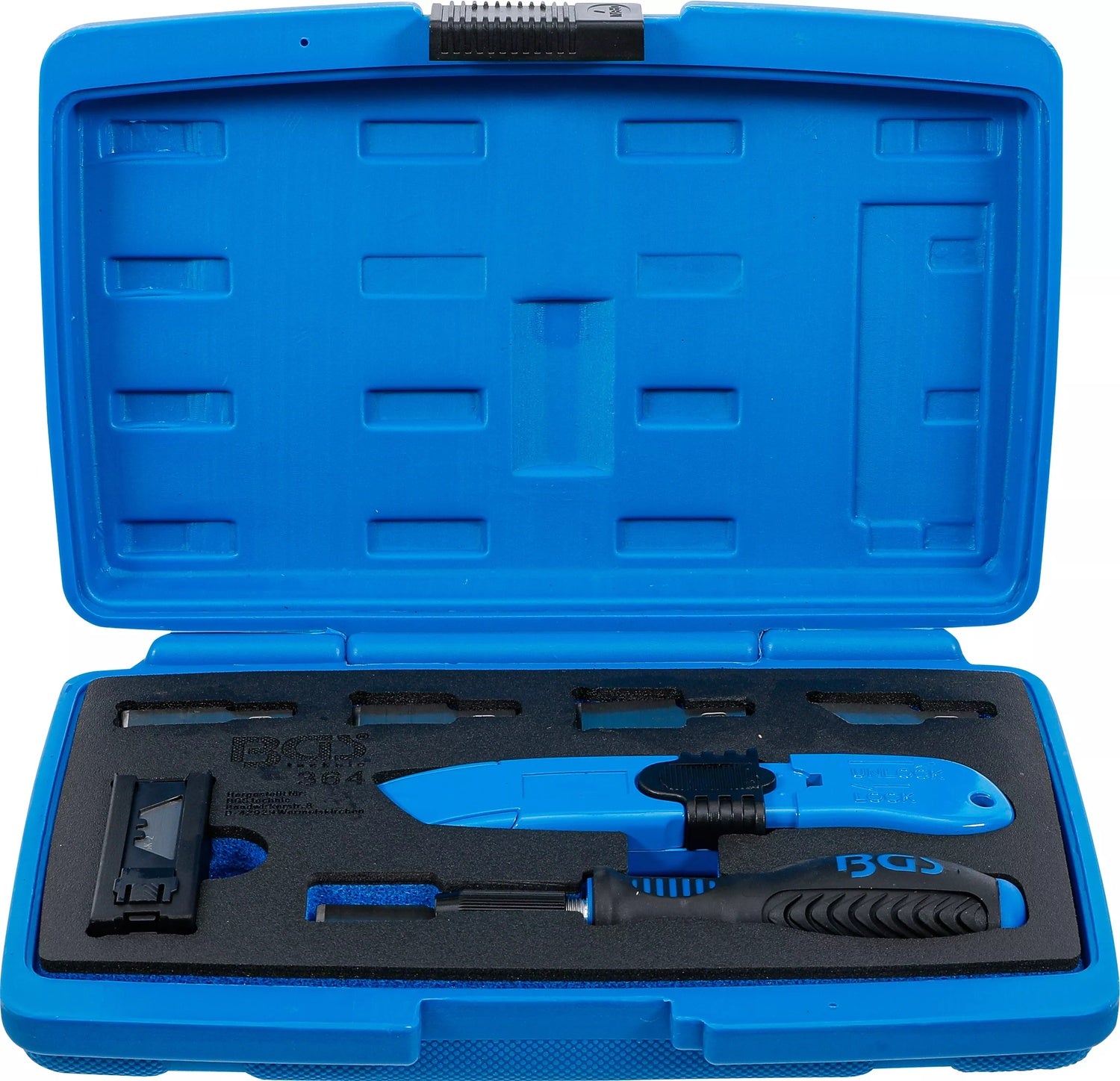 BGS 364 Satz Schaber- und Messer verschiedene Profile 27 teilig