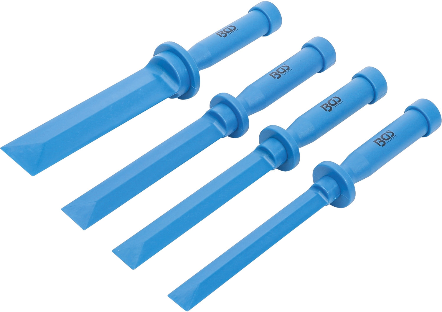 BGS 366 Satz Schaber aus Kunststoff z. B. Entfernen Klebegewichte Zierleisten 4 teilig