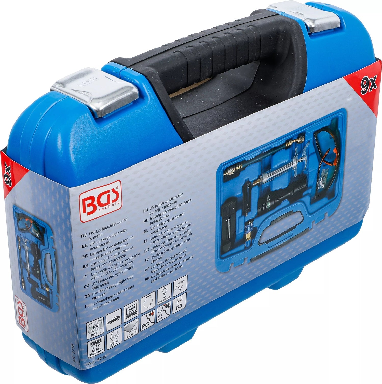 BGS 3710 UV Lampe zum Auffinden von Undichtigkeiten oder Leckagen an Klimaanlagen