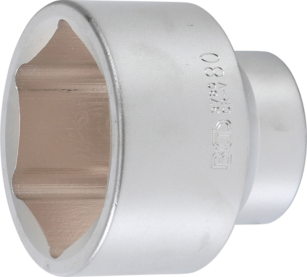 BGS 3780 Nuss / Stecknuss / Steckschlüsseleinsatz 80mm Antrieb 25mm (1")