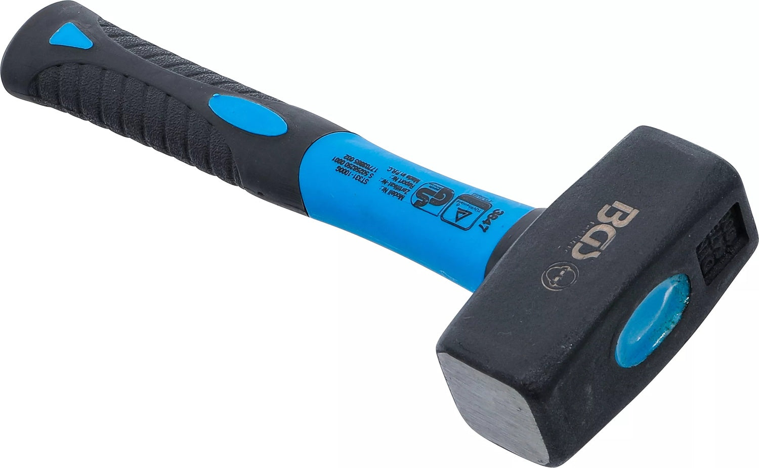 BGS 3847 Fäustel mit Fiberglasstiel DIN 6475 Kopfgewicht 1000g