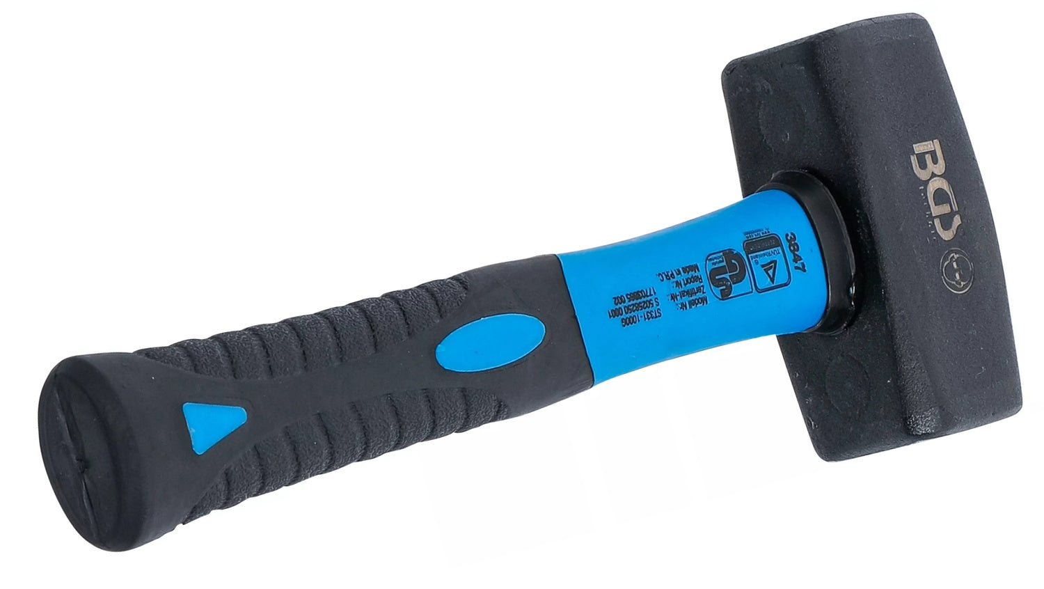 BGS 3847 Fäustel mit Fiberglasstiel DIN 6475 Kopfgewicht 1000g