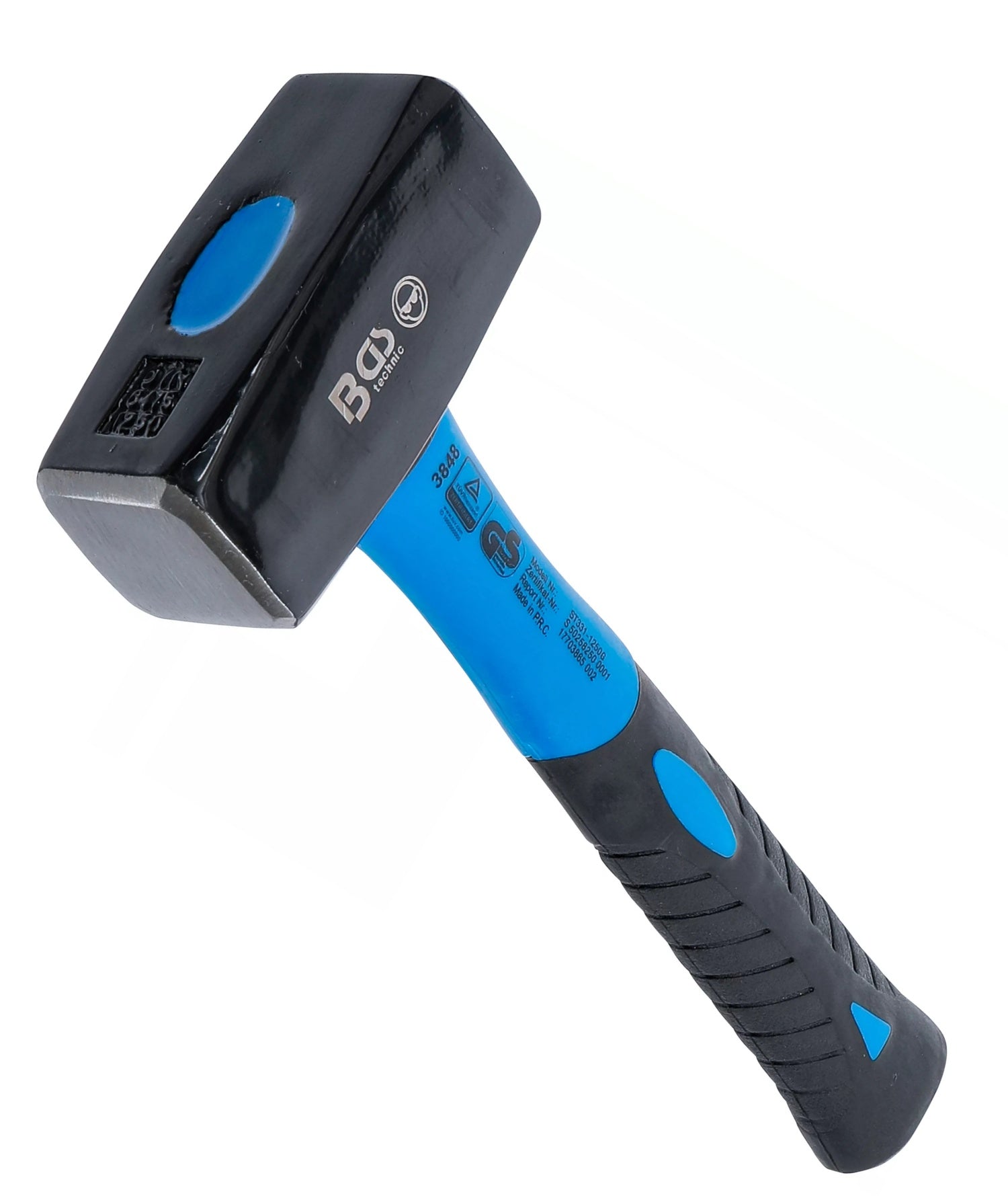 BGS 3848 Fäustel mit Fiberglasstiel DIN 6475 Kopfgewicht 1250g