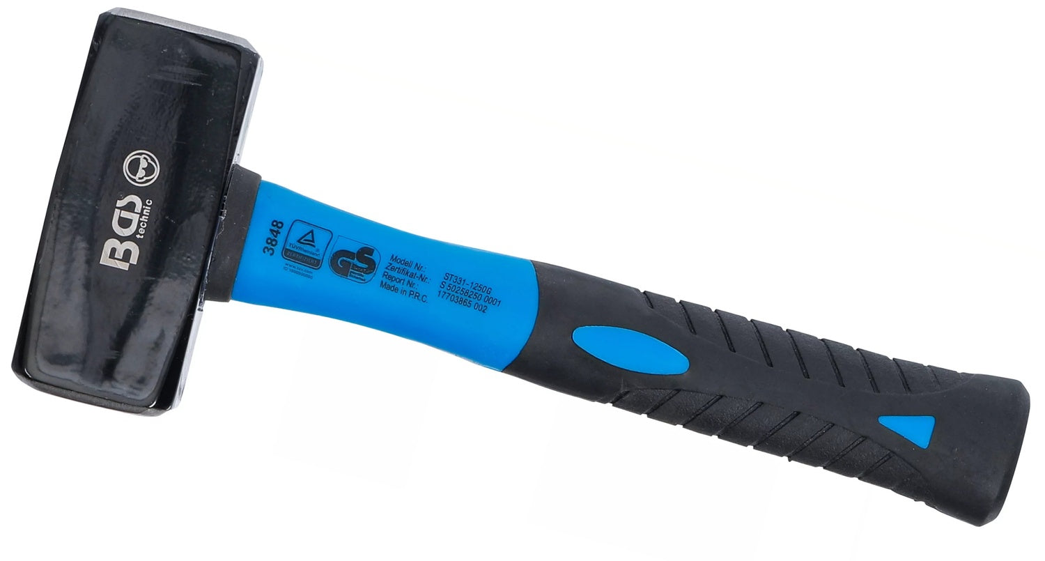 BGS 3848 Fäustel mit Fiberglasstiel DIN 6475 Kopfgewicht 1250g