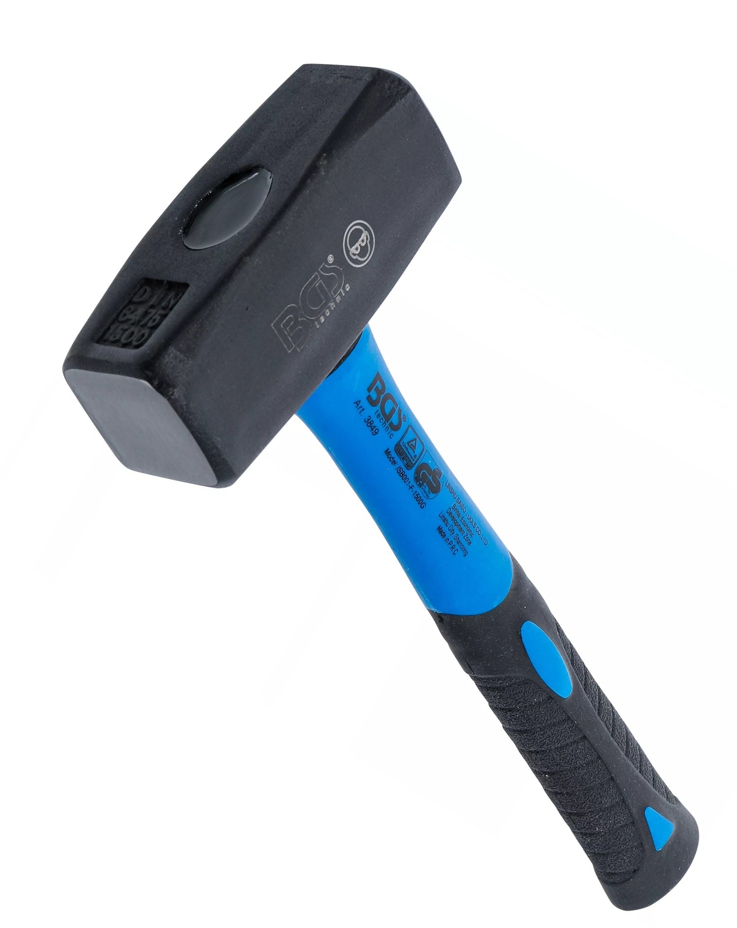 BGS 3849 Fäustel mit Fiberglasstiel DIN 6475 Kopfgewicht 1500g