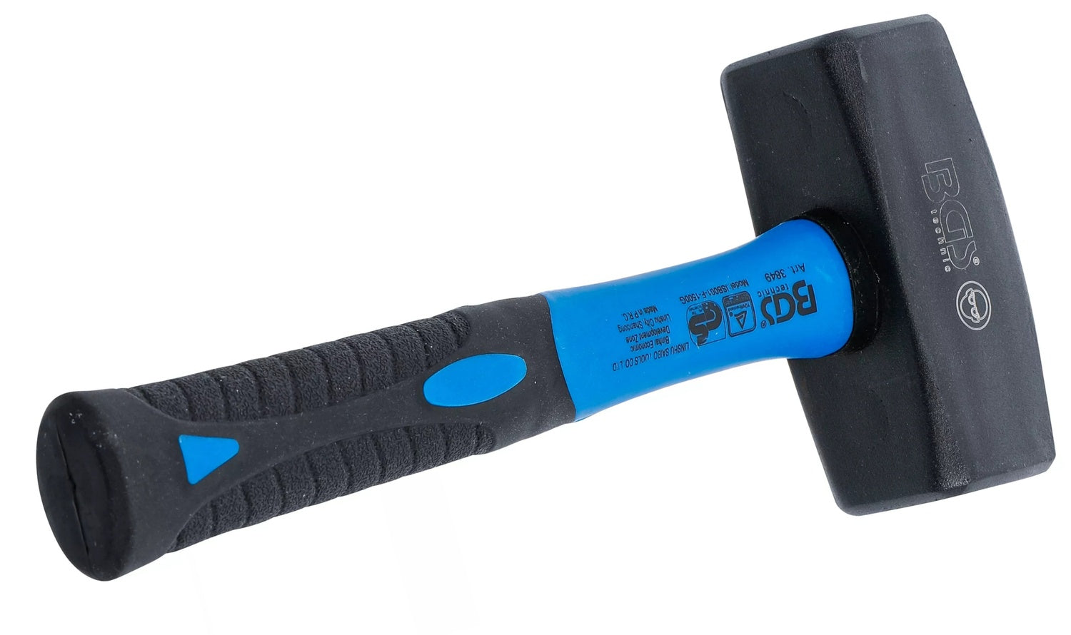 BGS 3849 Fäustel mit Fiberglasstiel DIN 6475 Kopfgewicht 1500g