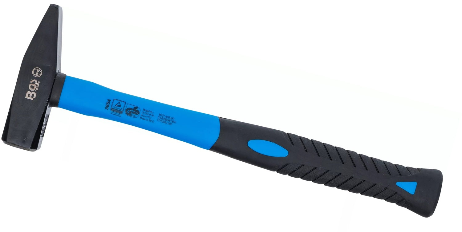 BGS 3854 Schlosserhammer Fiberglasstiel DIN 1041 Kopfgewicht 500g