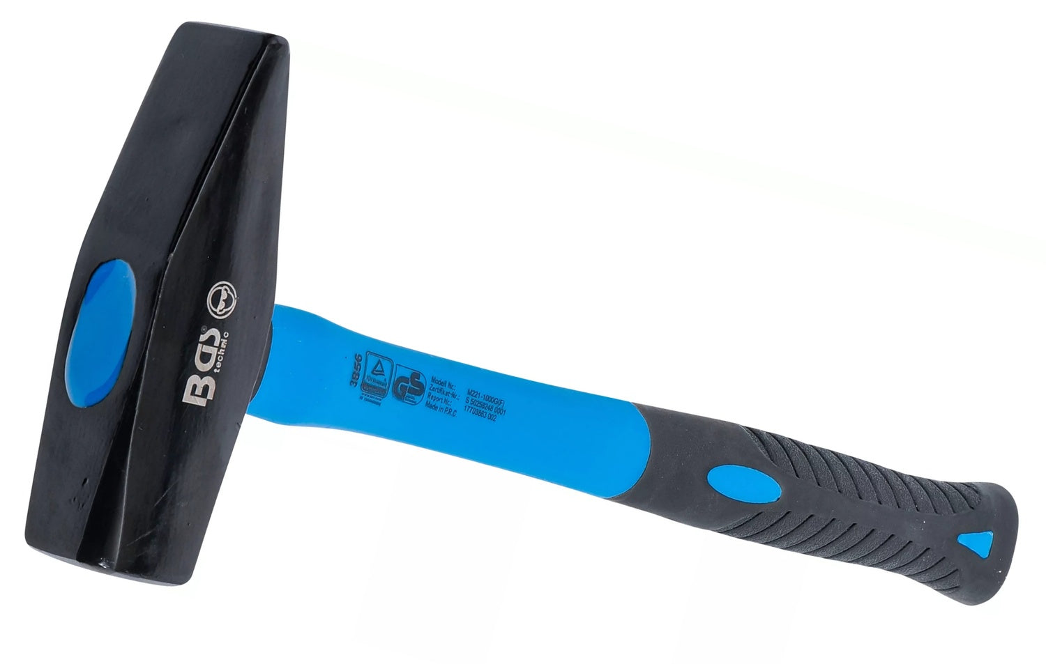 BGS 3856 Schlosserhammer Fiberglasstiel DIN 1041 Kopfgewicht 1000g