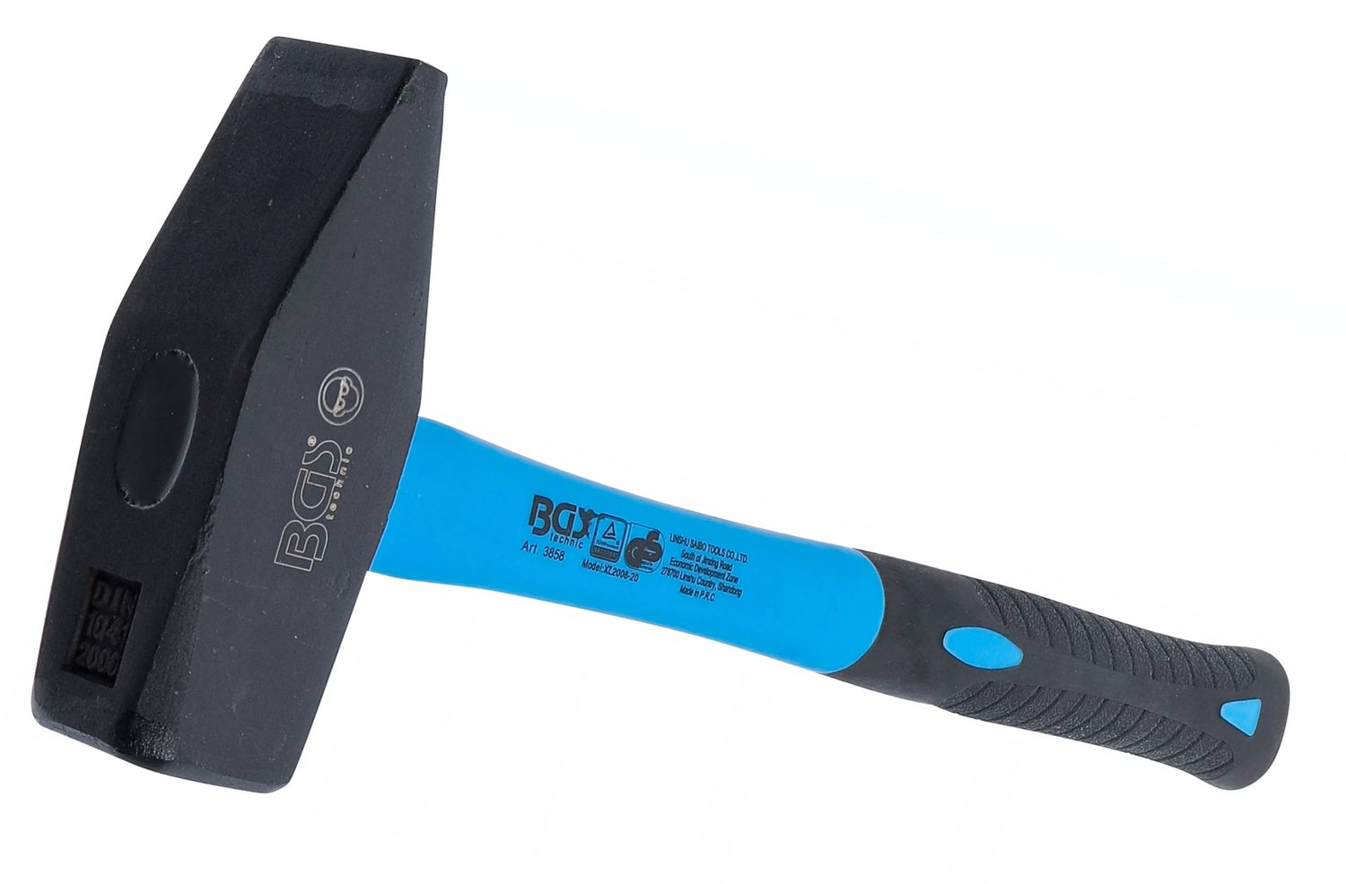 BGS 3858 Schlosserhammer Fiberglasstiel DIN 1041 Kopfgewicht 2000g