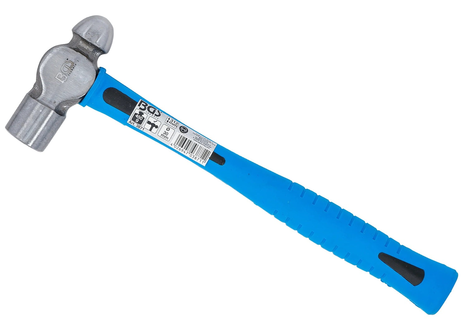 BGS 3871 Ausbeul Kugelhammer Kopfgewicht 450g