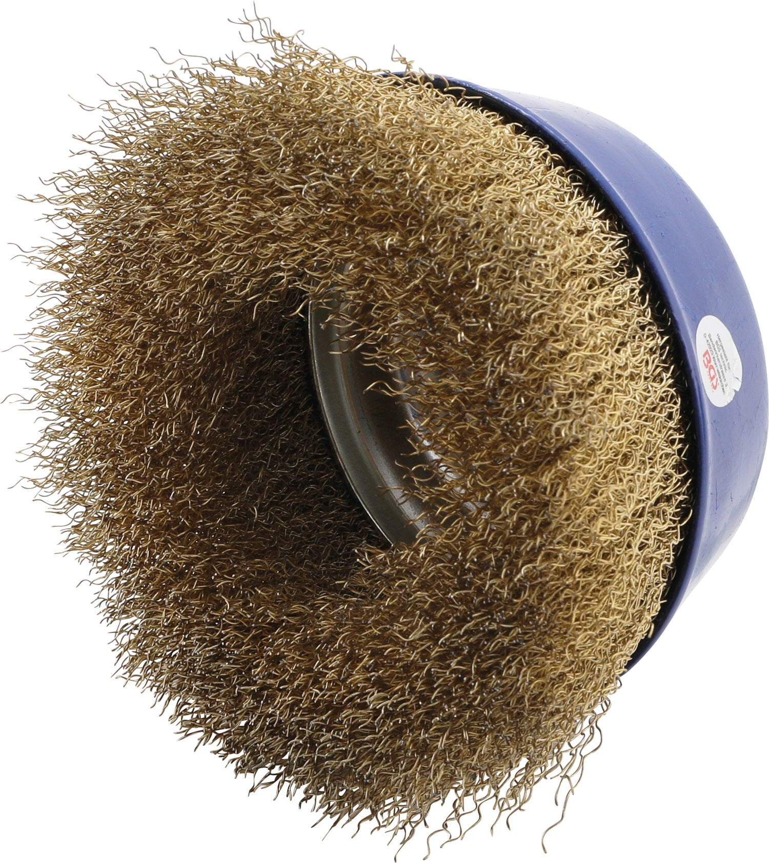 BGS 3988 Topfbürste vermessingt Ø125mm Aufnahme Gewinde M14x2