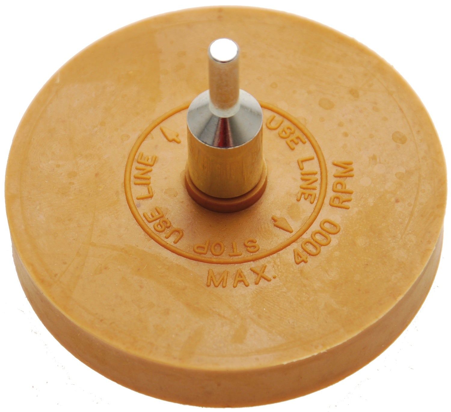 BGS 3999 Folienradierer glatt Ø 90mm mit Aufspanndorn Ø6mm