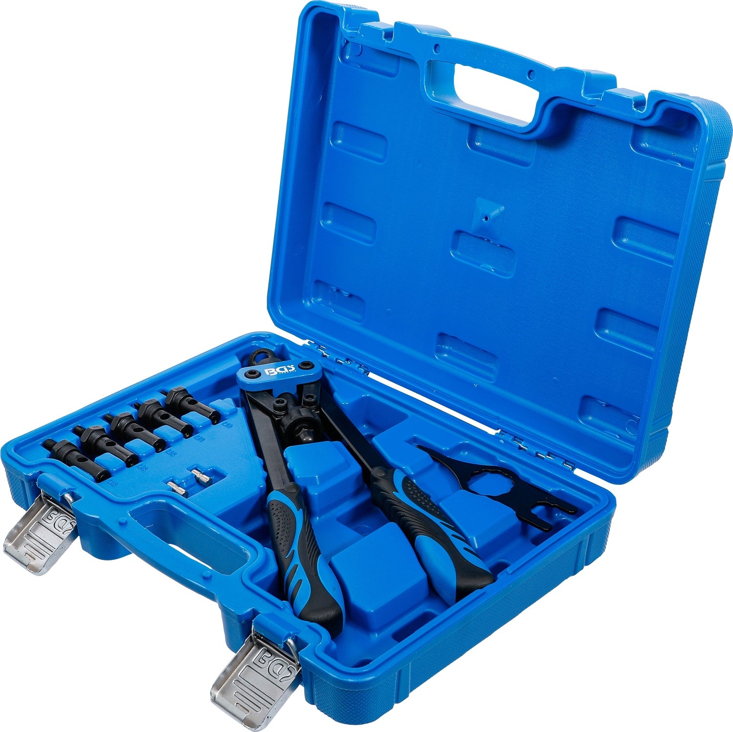 BGS 404 Satz Nietzange für Nietmuttern M3 - M4 - M5 - M6 - M8 7 teilig